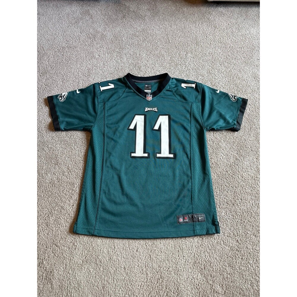Carson Wentz Philadelphia Eagles Youth Nike NFL Jersey Size XL